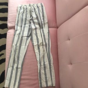 Brandy Melville/ John Galt striped pants